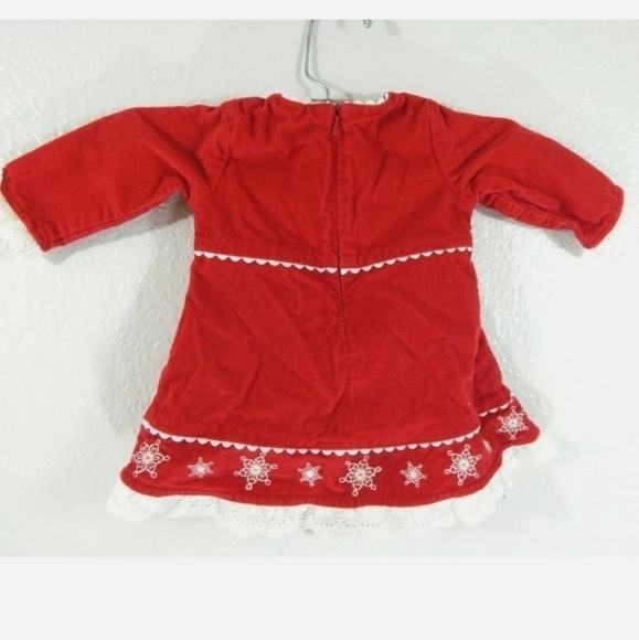 Hanna Andersson Corduroy Snowflake Dress - Picture 3 of 3